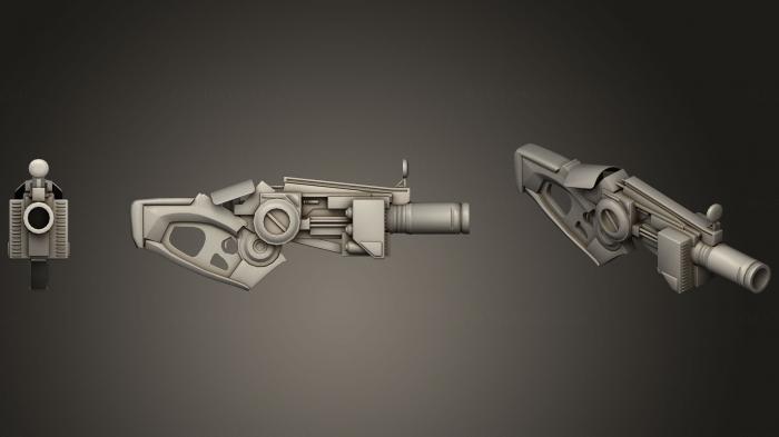 Weapon (WPN_0177) 3D model for CNC machine